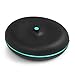 a aromacare Aromatherapy Essential oil diffuser, Oil Diffuser Bluetooth Speaker 4.0 with Bass Sound - Ultrasonic Cool Mist Humidifier 350ml Black for Cars, Kids, Home, Office with 7 Color LED Lights