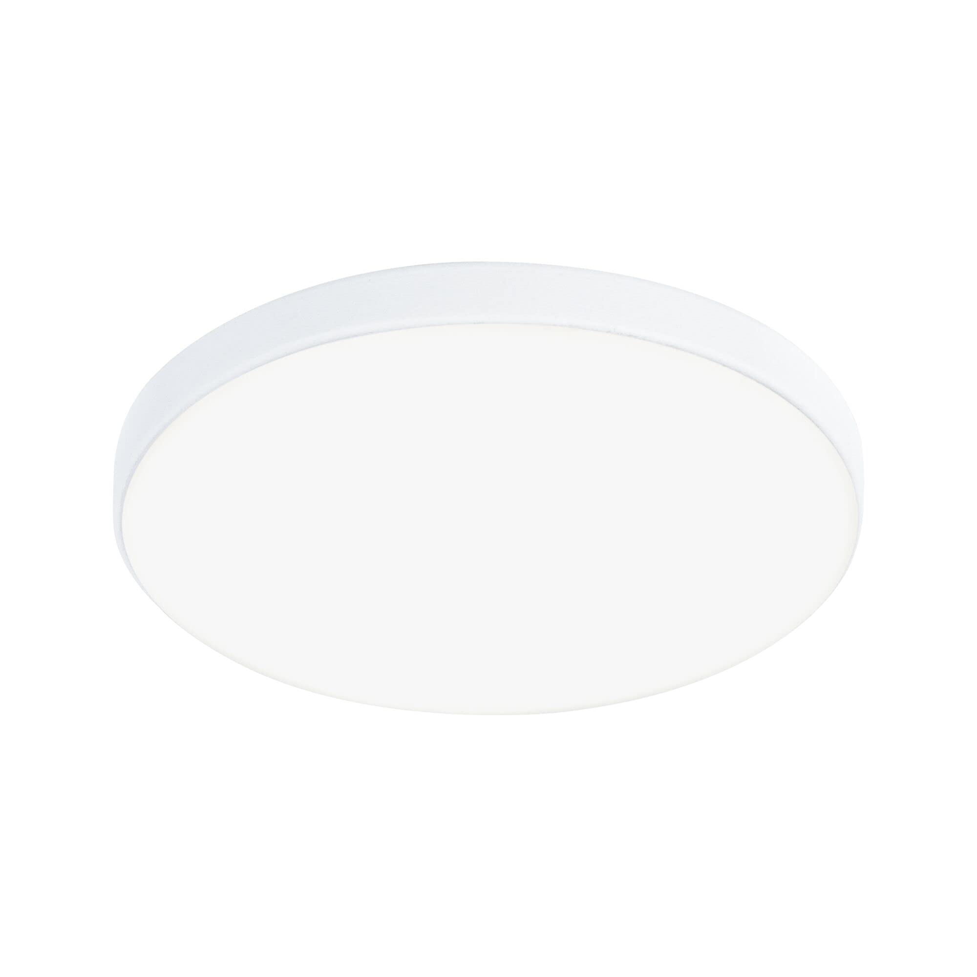 Paulmann 79950 recessed LED panel Veluna VariFit Edge 90mm round Dimmable Daylight white White Plastic Lighting system 4000K