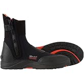 BARE 5MM Ultrawarmth Boot | Neoprene | Made with Unique Omnired Inner Fabric | Great for Diving &amp; Snorkeling in Cooler Water| Easy to Put on with Zipper and Wide Gusset | Comfortable | Unisex