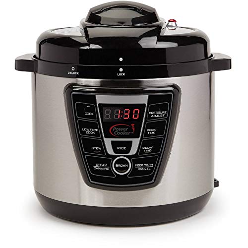 Click Here to See More Images Power Cooker Pressure Cooker (8 Quart)