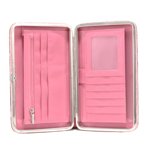 Emperia Women's Wallet/Clutch with Push Button Closure and Embellished