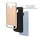 Samsung Galaxy J5 Pro / 530 Case, Samsung Galaxy J5 (2017) Case, Slim Armor Hybrid Cover [Scratch/Dust Proof] Defender Dual Layer Shockproof Protection Case (VGC Gold)