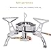 SUHAPPY Windproof Outdoor Gas Camping Stove Lighter Tourist Backpacking Stove Kitchen Grillthumb 2