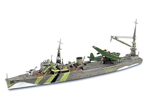 Aoshima 1/700 Water Line No.565 I.J.N Seaplane Tender Akitsushima Model Kit(Japan Import)