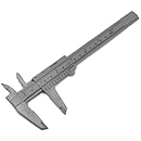 Performance Tool W80150 6" Plastic Caliper,