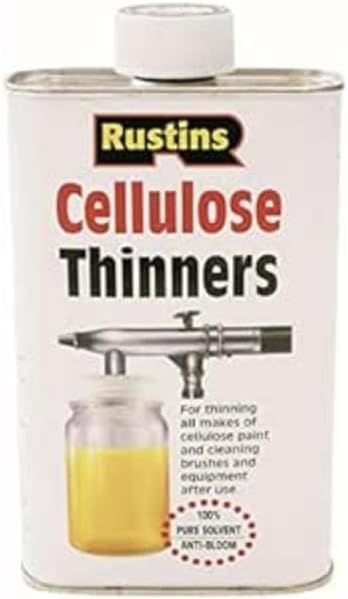 Rustins Cellulose Thinners 1L - Professional Solvent for Paints, Lacquers &