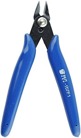 NewSilkRoad Electronic Pliers for Lead Soft Material Use 4.7inch Blue