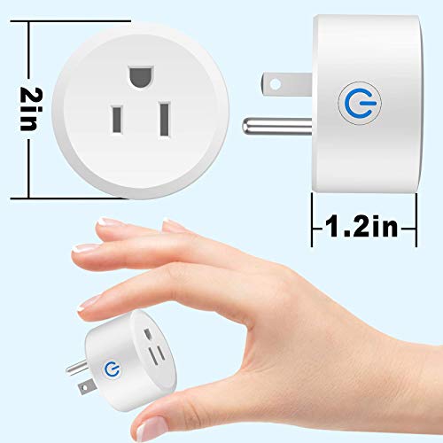 EKF Zigbee Smart Plugs, Wireless Remote Control Electrical Outlet Switch Compatible with SmartThings and Amazon Echo… - Image 3