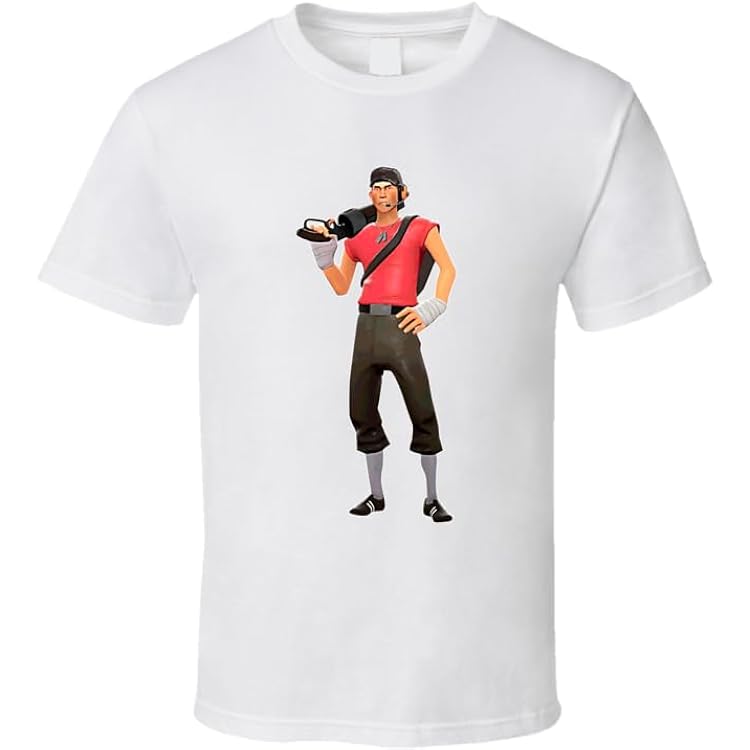 T-shirt Personnalisable Team Fortress - Fruit Of The Loom - Coton - Taille Au Choix - Neuf Sans étiquettes