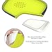 Homgeek Plastic Cutting Board, Antimicrobial Non-slip Chopping Board with Strip Edge Multi-purpose Double Side Use Dishwasher Safe