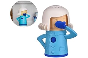 SEAREA Chilly Mama Baking Soda Fridge and Freezer Microwave oven Odor Absorber & Freshener, Cool Mama Angry Mama Refrigerator Deodorizer Eliminator Deodorizing Cleaner Household Kitchen Gadget Tools（Pink）