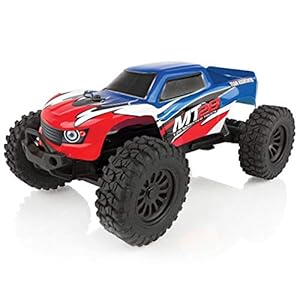 Team Associated 20155 MT28 Monster Truck Ready to Run, 1/28 Scale 2WD, with Battery, Charger & 2.4Ghz Transmitter