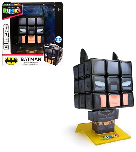 Cubers Batman 3X3 - Jeu Casse-Tête Adulte Et Enfant - Rubiks Cube Magique - Puzzle 3x3 Original - Jouet Batman DC - Puzzle Résolution de Problème - Jeu Enfant 8 Ans et +