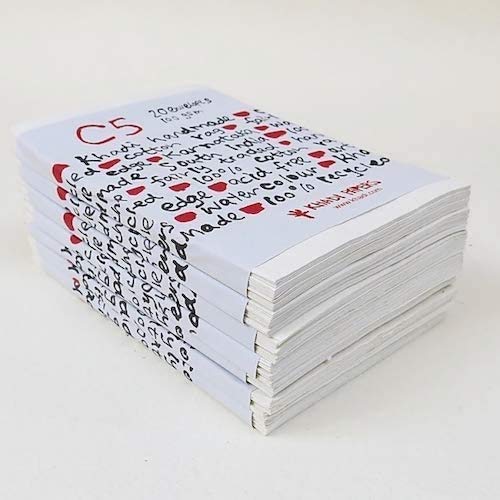 Handmade Recycled Envelopes. C5 (fits A5 paper inside), 100gsm, 20 envelopes.