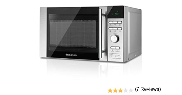 Taurus Luxus Tronic Microondas Digital, Inox: Amazon.es: Hogar