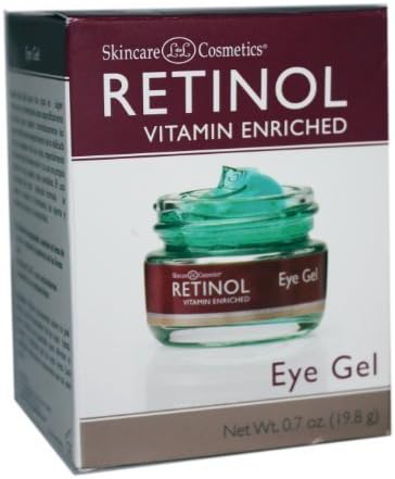 Skincare LdeL Cosmetics Retinol Eye Gel, .7 Ounce Jar by Skincare LdeL Cosmetics