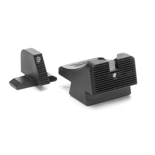 Heinie #392P HK USP Compact Suppressor SlantPro Straight Eight (2Dot) Tritium Night Sight Set (Front & Rear)