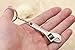 1 X New Metal Adjustable Creative Tool Wrench Spanner Key Chain Ring Keyring Gift