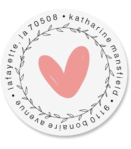 Sage Advice Round Return Address Labels (4 Designs) - Set Of 144 1-1/2\" Diameter Self-Adhesive, Flat-Sheet Labels