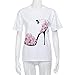 TOPUNDER Women Clothing 2018 Women Short Sleeve Blouse High Heels Printed Tops Beach Casual Loose T Shirt by Topunder