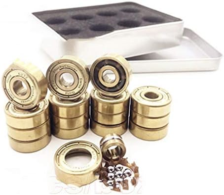 Gold seal with 7mm diameter interior made of materials resembling gold balls.