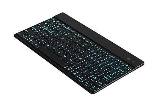 Bluetooth Keyboard,Bigaint Bluetooth Keyboard with Seven Color LED Backlight for Android,IOS and Windows