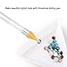 Anself 1pc Nail Rhinestone Dotting Pen Double Different Head Tips Beads Picker Wax Pencil Handle Manicure Tool (1PCS)