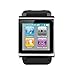 PiGGyB EZ Snap Watch Band Necklace Case Cover for Apple iPod Nano 6 6th Generation (Black Black)