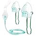 Compressor Cool Mist Inhaler Kit Oxygen Mask for Adult & Child with Air Tubing Breathing Mouthpiece