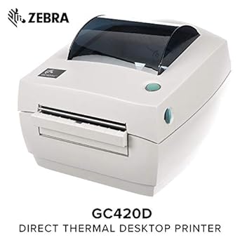 Amazon.com Zebra - GC420d Direct Thermal Desktop Printer 