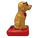 Glumes Solar Dancing Toy Dog Solar Powered Dancing Dolls Swinging Animated Bobble Dancer Car Decor