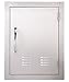 SUNSTONE A-DV1724 17-Inch by 24-Inch Vertical Door with Vents, Stainless Steel