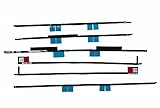 Willhom (076-1444) LCD Display Adhesive Strips Compatible for iMac 27