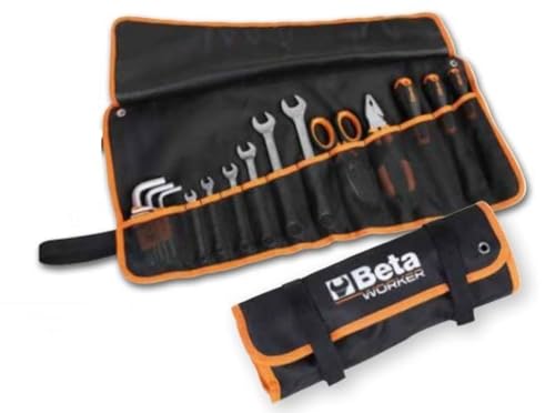 Beta BW 2002/B20 - Fabric Roll Bag with Assortment of 20 Tools