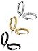 Jstyle Stainless Steel Mens Womens Hoop Earrings Huggie Ear Piercings