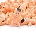 Lamoutor Mini Plastic Babies for Baby Shower Game and Ice Cube Plastic Baby 100 Pieces,1 Inch