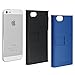 iPhone SE Stand Case, GreatShield Legacy Series Slim Fit Dual Layer Hybrid Case Snap On Back Cover with Kickstand for Apple iPhone SE / 5S / 5 (Blue/Black)