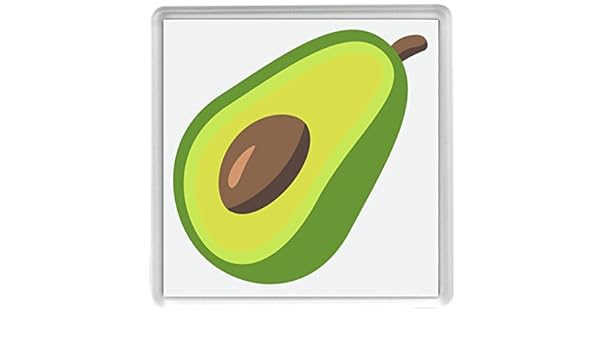 IamEngland Emoji Aguacate 58mm x 58mm Nevera Imán/Avocado Emoji ...