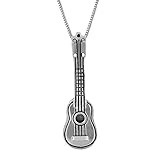 Sterling Silver Ukulele Pendant