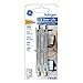 GE 97673 300-Watt 5950-Lumen Specialty T2.5 Halogen Light Bulb, Clear, 2-Pack