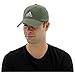 adidas Men's Ultimate Relaxed Adjustable Cotton Cap, Earth Green/Black/Clear Grey, One Size