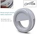 UTOWO VEDRAU01A3 Selfie Ring Light for Camera, Rechargeable Battery Upgraded Version, Selfie LED Camera Light, 36 LED for iPhone, iPad, Samsung Galaxy Photography Phones