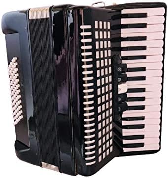 HT 60Bass 34-key Entry Level Piano Accordion Music Diatonic Button (black)