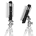 ohCome 2-in-1 Phone iPad Tripod Mount Adapter Universal Tablet Clamp Holder fits 3.5-12.9