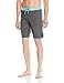 O'Neill Men's Standard 20 Inch Outseam Ultrasuede Swim Boardshort, Steel Grey/Santa Cruz, 34