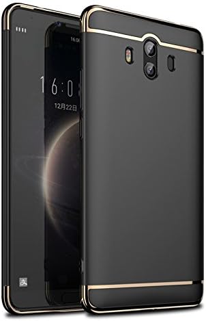 Huawei Mate 10 Case, Huabaina [ splicing design ] 360 Degree All-around Ultra Thin Full Body Coverage Protection For Mate 10 (Black)
