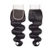 JINREN Brazilian Body Wave Virgin Hair Bundles with Closure Unprocessed 3 Bundles of Brazilian Virgin Human Hair Weave with Lace Closure 14