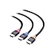 Cable Matters 3-Pack High Speed HDMI to HDMI Cable 6 Feet with HDR and 4K Resolution Support primary