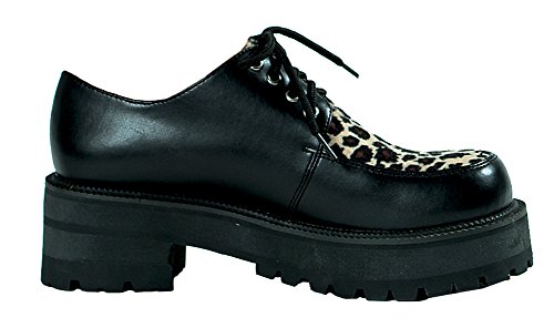 Mens Pimp Leopard Style Shoe Sz12 Costume Accessory