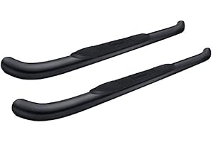 REALTRUCK Rugged Ridge | Tube Side Step Kit, Round, 3 Inch, Black | 11591.05 | Fits 2007-2018 Jeep Wrangler JK 2-Door